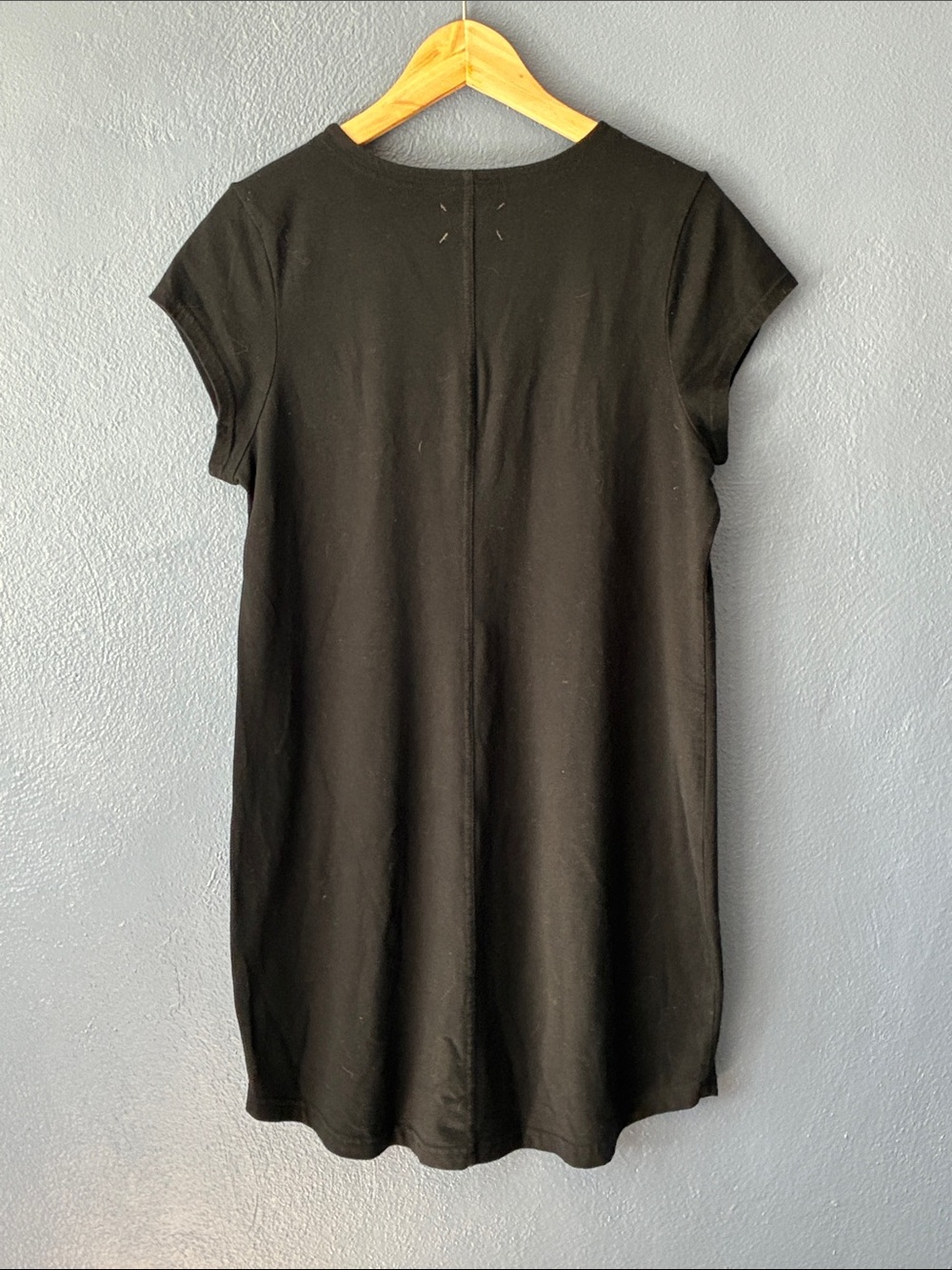 Lou & Grey Classic Black Short-Sleeve Women's Knit Dress Large - Picture 4 of 5